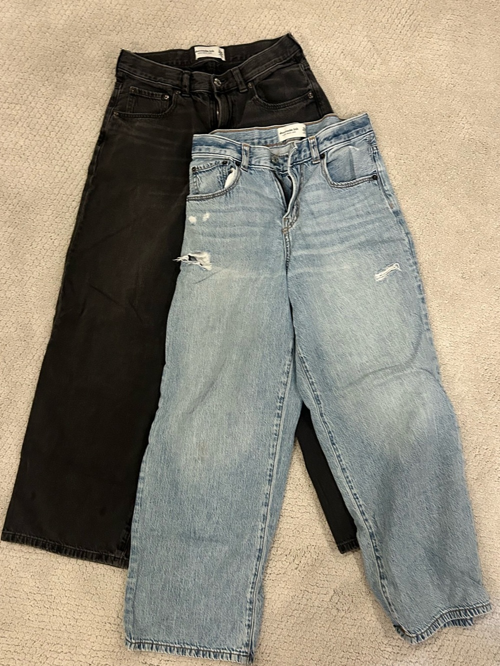Abercrombie Boys Ultra Baggy Jeans 13/14